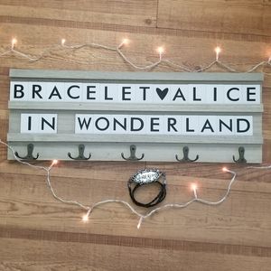 🆕️Alice in Wonderland Leather Wrap Bracelet